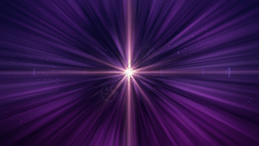紫色点光光线四射动画GIF图片