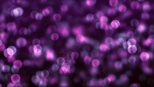 紫色粒子球动画GIF图片
