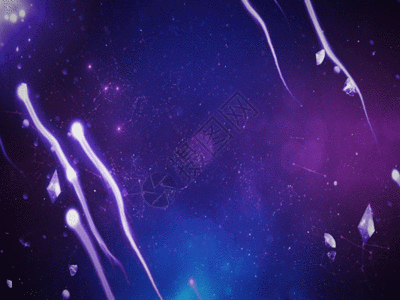 钻石粒子动画背景GIF图片