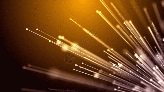 粒子光线运动动画GIF图片