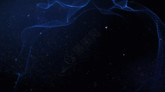 粒子背景gif图片素材