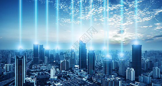 网络科技城市图片