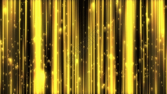 金色光晕唯美的金色粒子舞台GIF高清图片