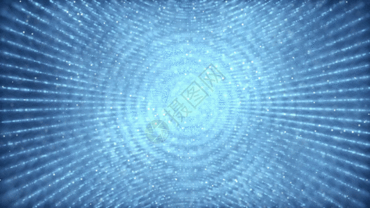 白色粒子球动画gif图片素材