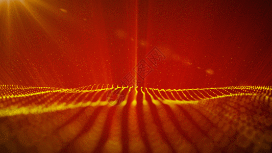 免费下载         收藏成功 vrf高清图片 红色粒子光线动画gif