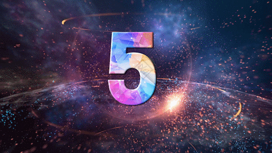 粒子倒计时gif图片素材