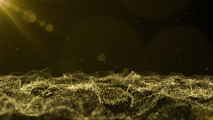 粒子光线海平面动画gif动图图片-正版gif素材401443783-摄图网