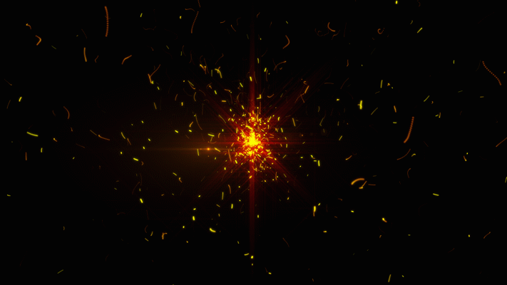 粒子火花动画gif动图图片 正版gif素材 摄图网