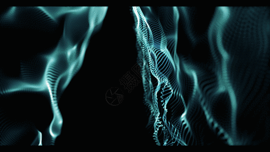 唯美光斑粒子图片