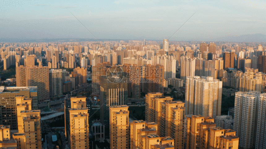 城市航拍gif