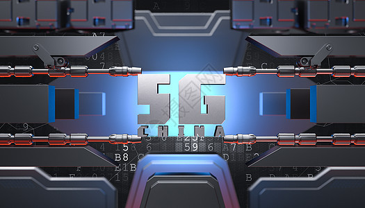 创意5G科技场景图片