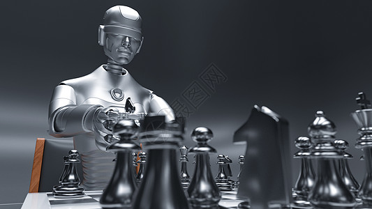 人工智能下棋场景图片