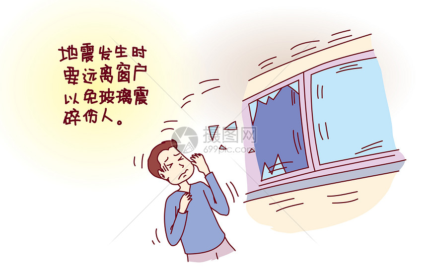 地震知识漫画图片