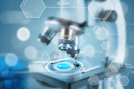 医学研究科研分子式高清图片