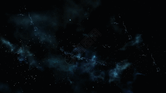 大气星空循环背景GIF图片