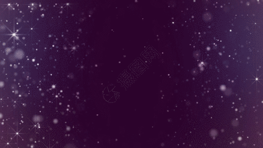 粒子星空唯美背景GIF图片