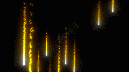 流星坠落合成背景gif图片素材