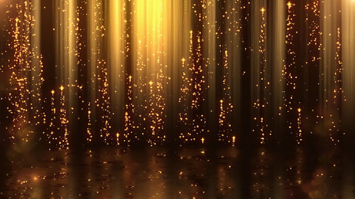 金色粒子颁奖背景GIF图片