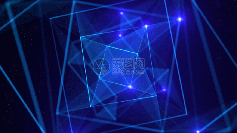 科技连线背景动图图片-正版gif素材401523539-摄图网