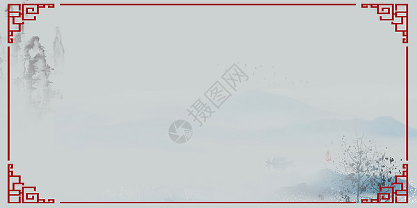 中国风边框背景背景图片