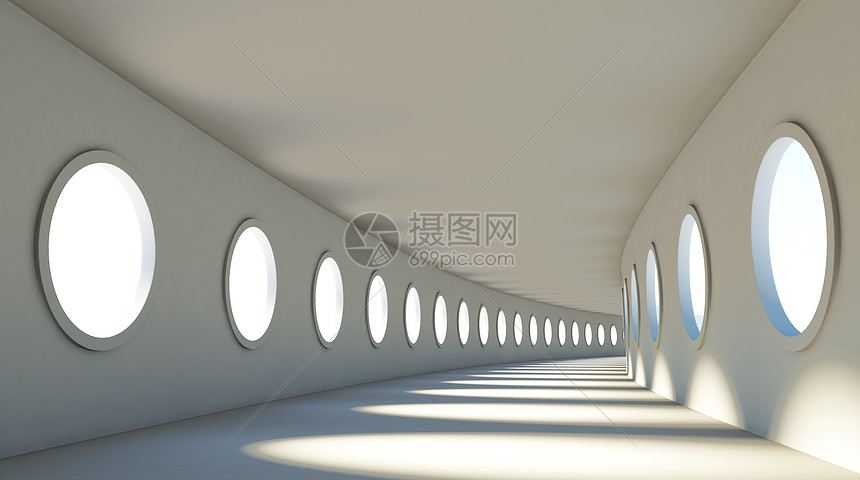 3d抽象展示空间图片