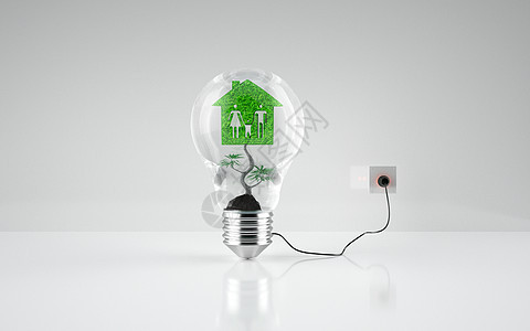 绿色能源环保家园图片