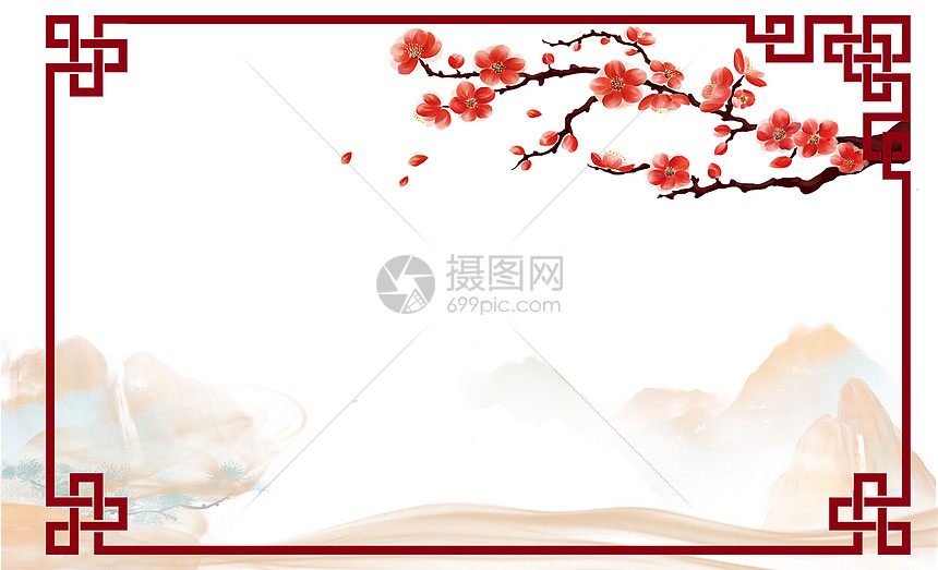 中国风复古边框背景图片素材 正版创意图片 摄图网 中国风复古边框背景图片素材 正版创意图片 摄图网