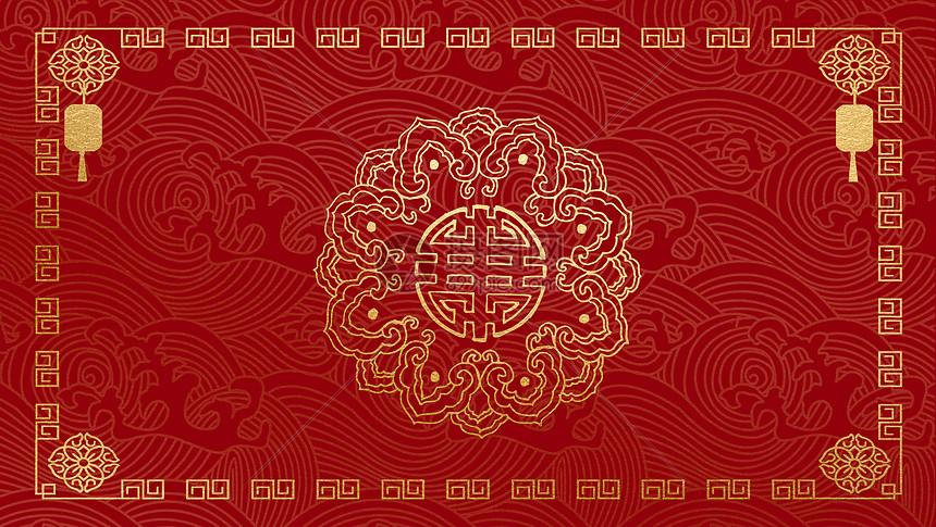 红金中国风背景图片素材 正版创意图片 摄图网 红金中国风背景图片素材 正版创意图片 摄图网