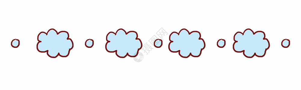 可爱分割线gif图片素材