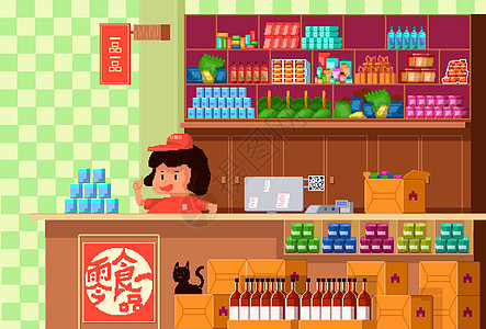 零食,插画-零食,卡通-防疫期间交叉入座不吃零食饮料观电影插图-摄