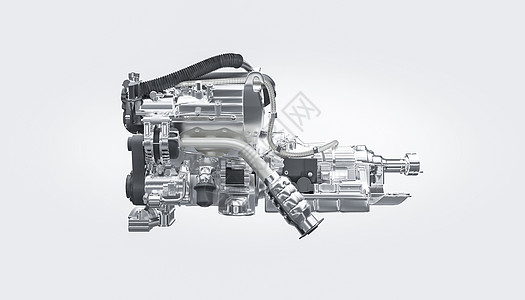 零部件汽车发动机模型设计图片