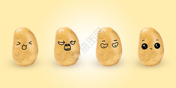 土豆喜怒哀乐设计图片