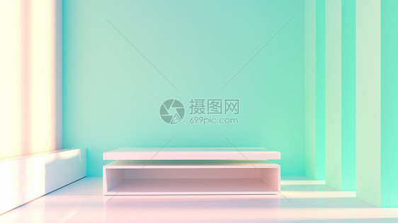 C4D创意电商场景图片