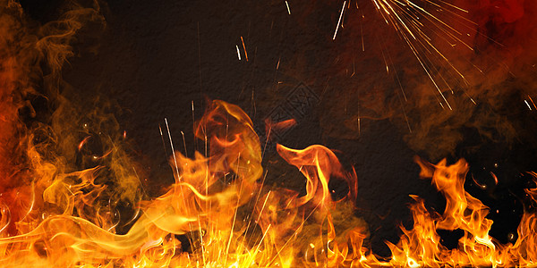 火焰火苗元素火焰背景设计图片
