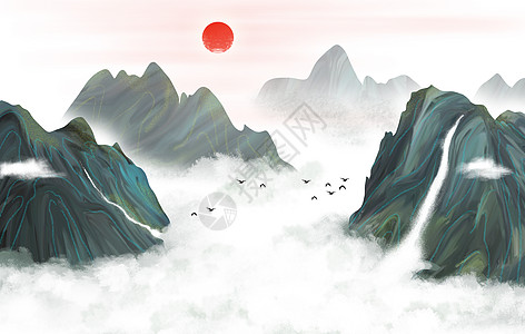 中国风插画图片