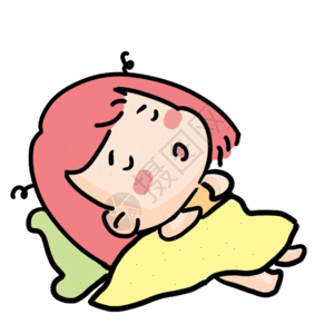 思考小孩惊醒表情包gif高清图片
