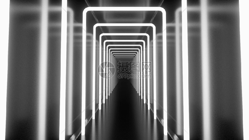 白色霓虹灯光通道穿梭动态背景gif动图图片 正版gif素材 摄图网 白色霓虹灯光通道穿梭动态背景gif动图图片 正版gif素材 摄图网
