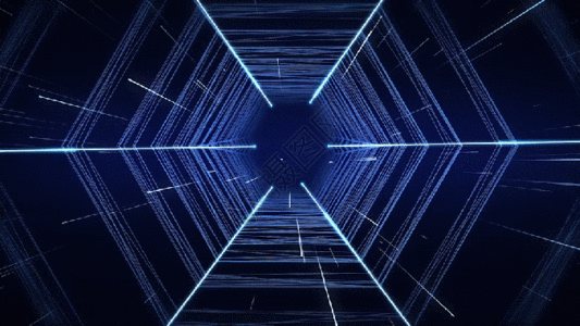 空间大气科技隧道传说动态背景gif高清图片