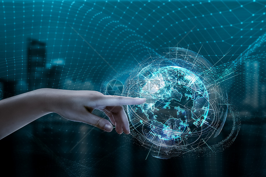 科技地球图片素材-正版创意图片401615454-摄图网