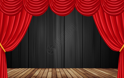舞台幕布背景图片素材