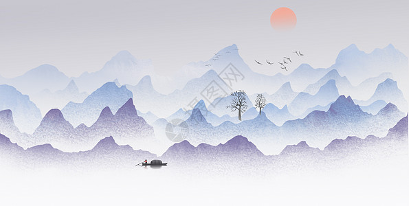 画册背景中国风背景设计图片