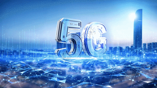 科技5g5G时代背景视频素材GIF高清图片