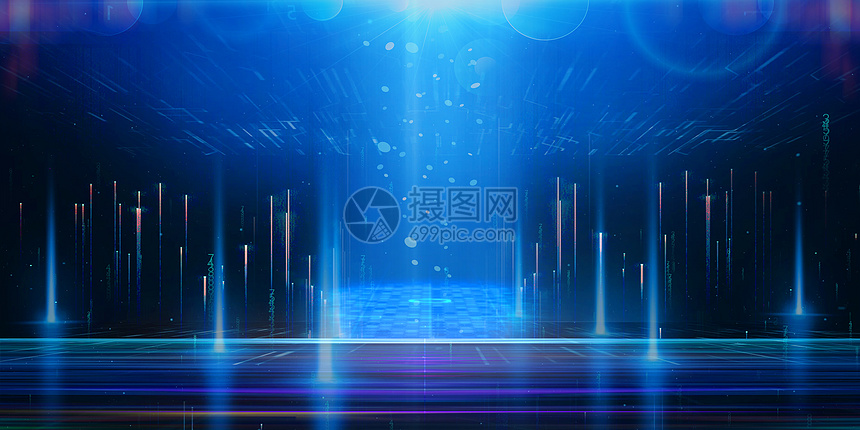 商务科技风背景图片素材 正版创意图片 摄图网
