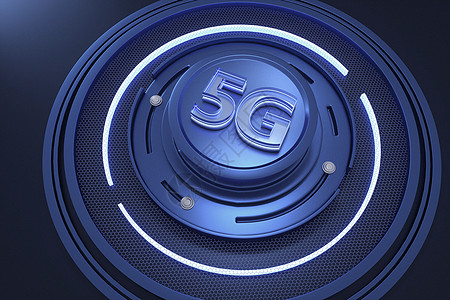 科技5G5g展台高清图片