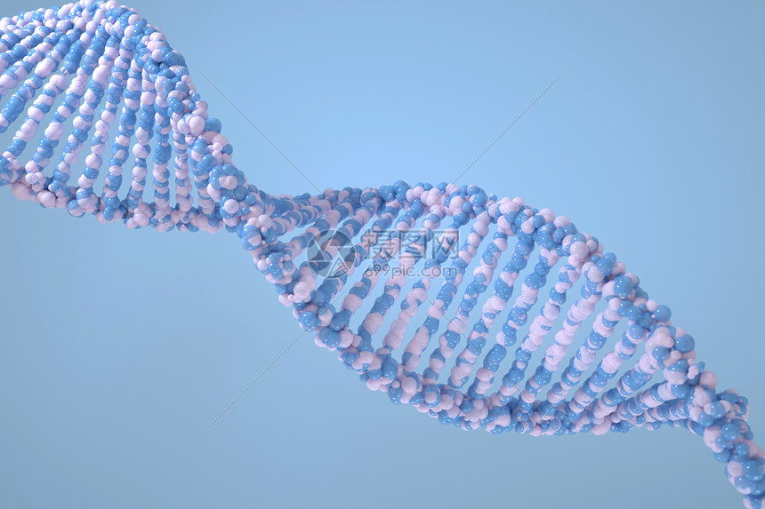 DNA链条图片