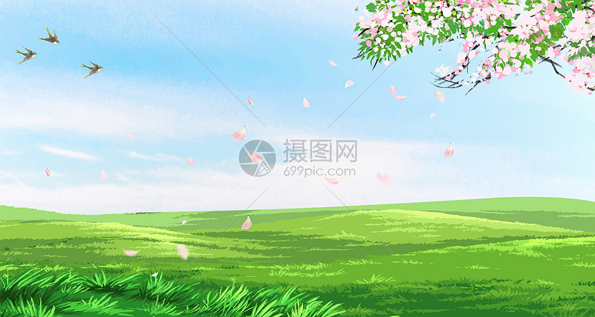 春天背景图片素材 正版创意图片 摄图网