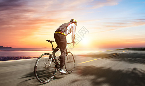 骑车骑行运动设计图片