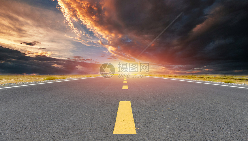 公路背景图片素材 正版创意图片 摄图网 公路背景图片素材 正版创意图片 摄图网