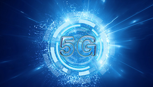 高速网络5g科技设计图片