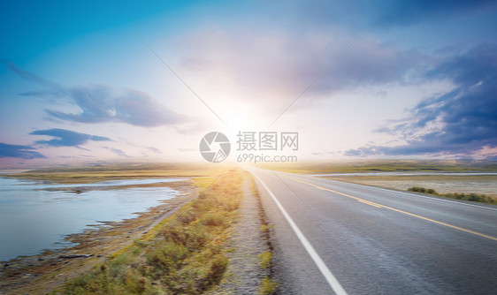 乡村公路背景图片